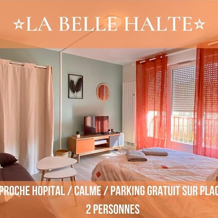 T2 Cosy Proche Hopital + Parking Gratuit Sur Place Auxerre Buitenkant foto