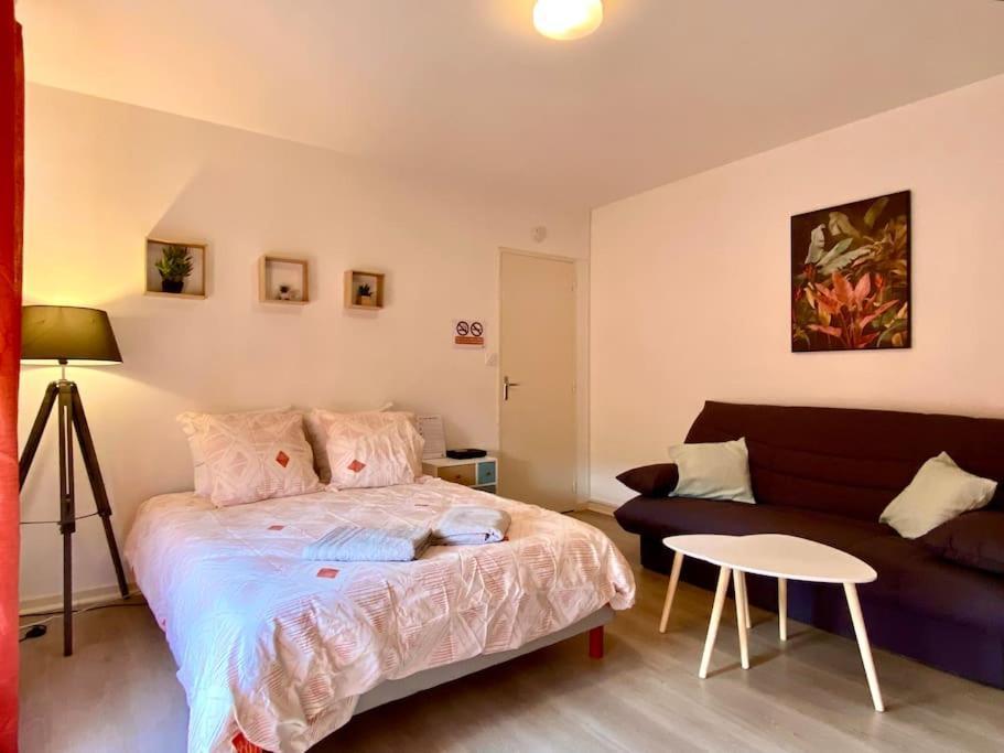 T2 Cosy Proche Hopital + Parking Gratuit Sur Place Auxerre Buitenkant foto