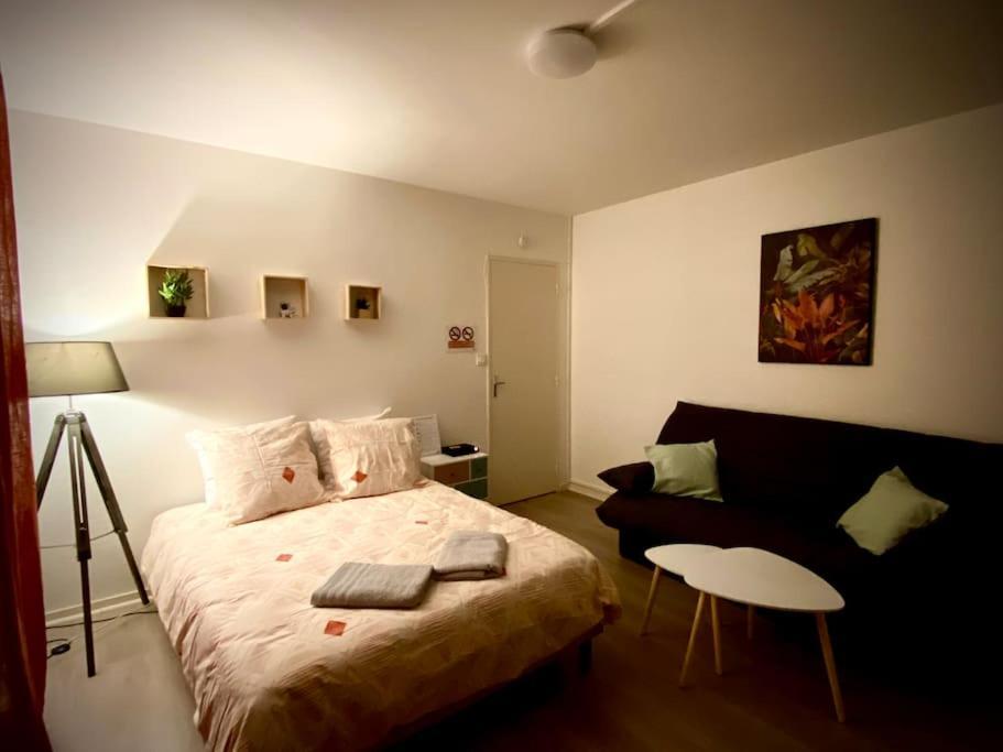 T2 Cosy Proche Hopital + Parking Gratuit Sur Place Auxerre Buitenkant foto